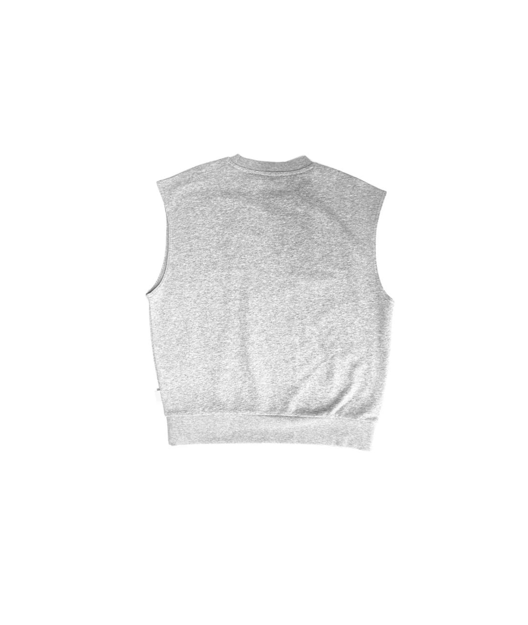 CARRERA Y CARRERA Серая хлопковая жилетка, фото 2