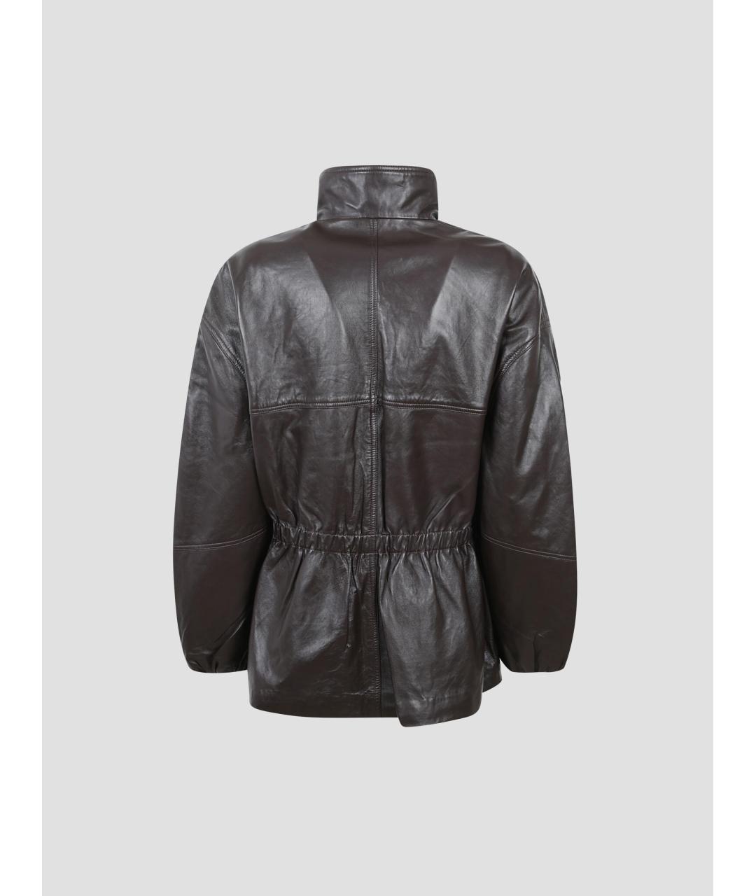 THE FRANKIE SHOP Кожаная куртка, фото 2