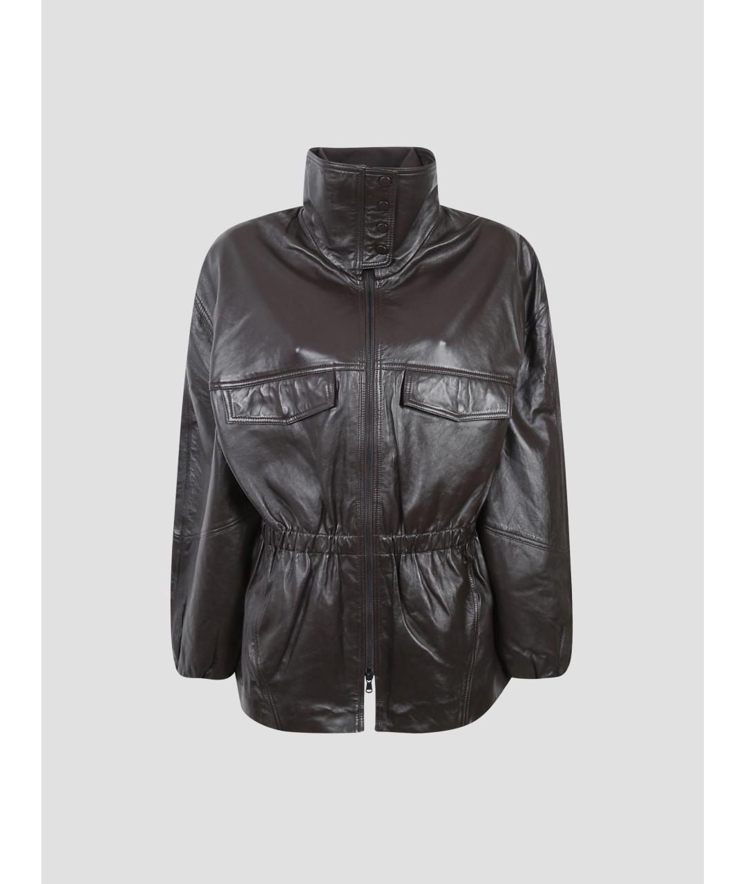 THE FRANKIE SHOP Кожаная куртка, фото 4