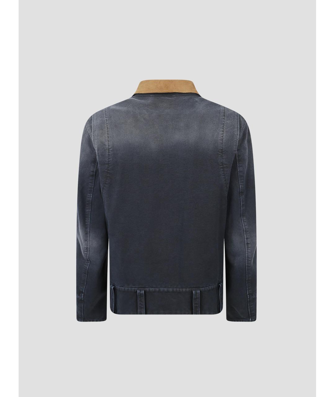 MARNI Черная хлопковая куртка, фото 2