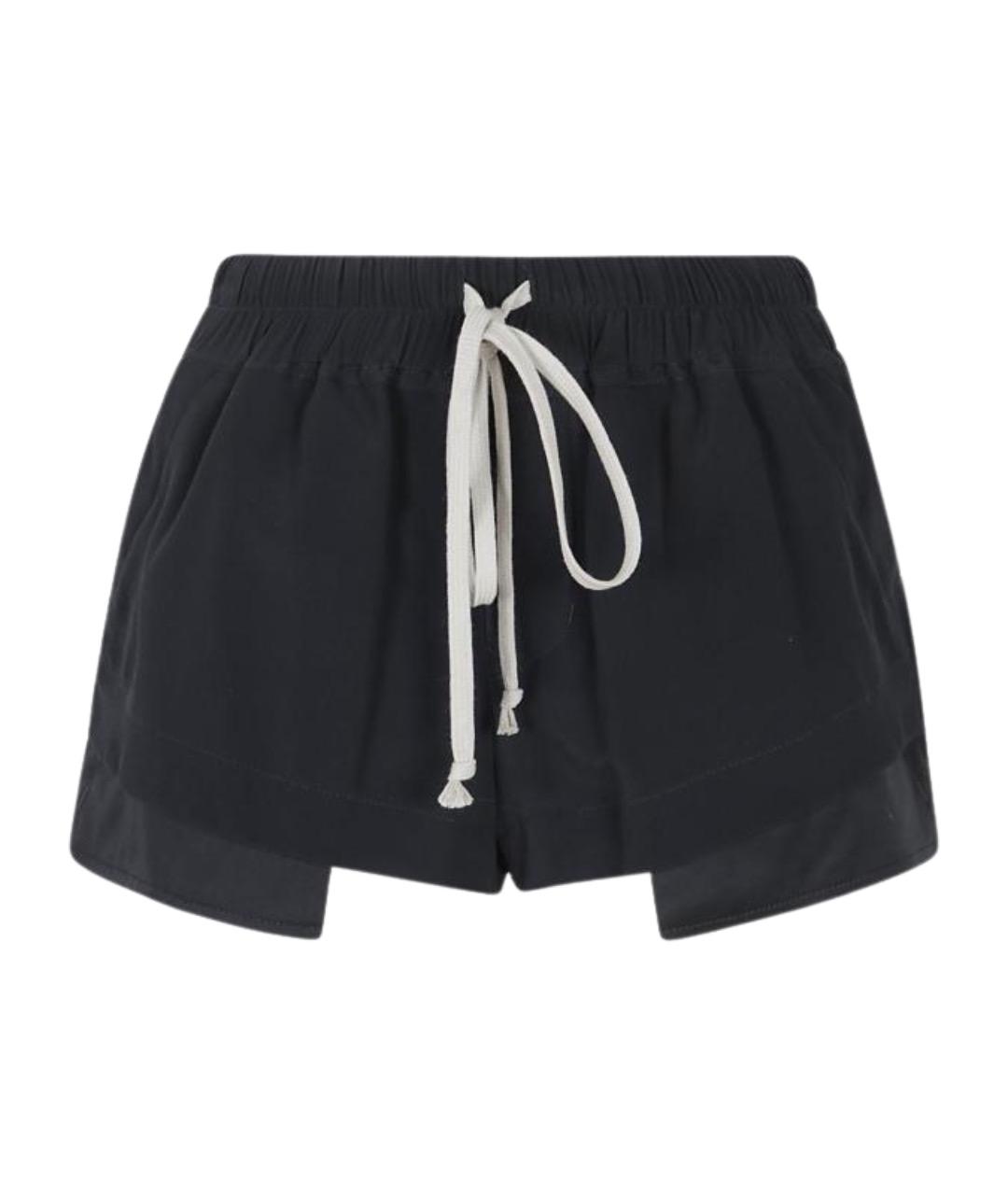 RICK OWENS Черные шорты, фото 1