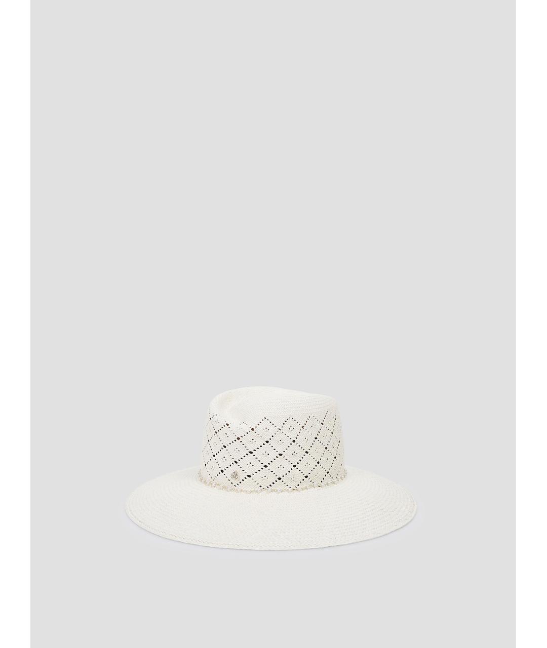 MAISON MICHEL Бежевая шляпа, фото 3