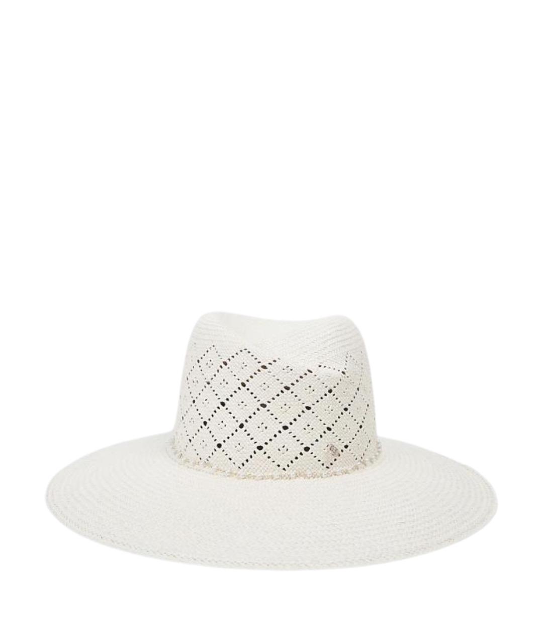 MAISON MICHEL Бежевая шляпа, фото 1