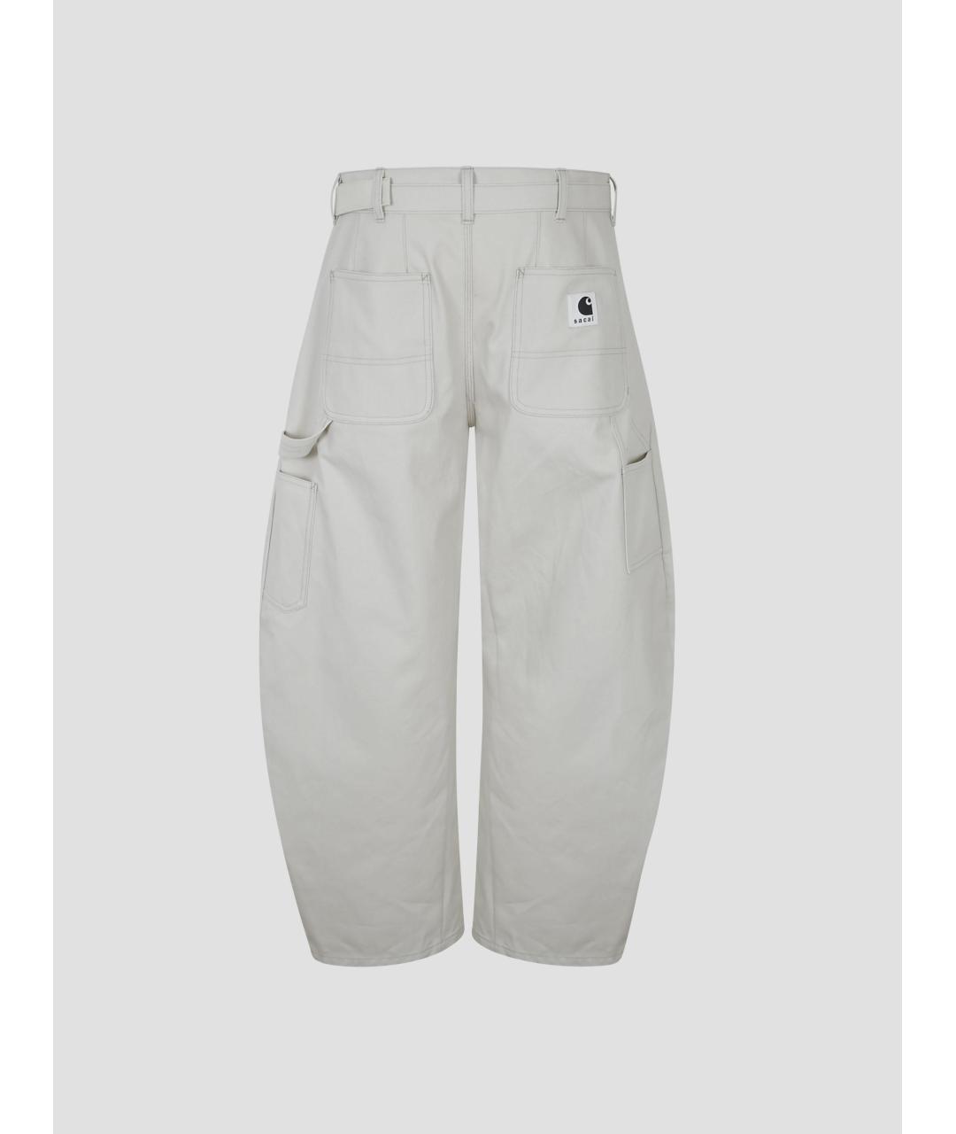 SACAI Хлопковые повседневные брюки, фото 2