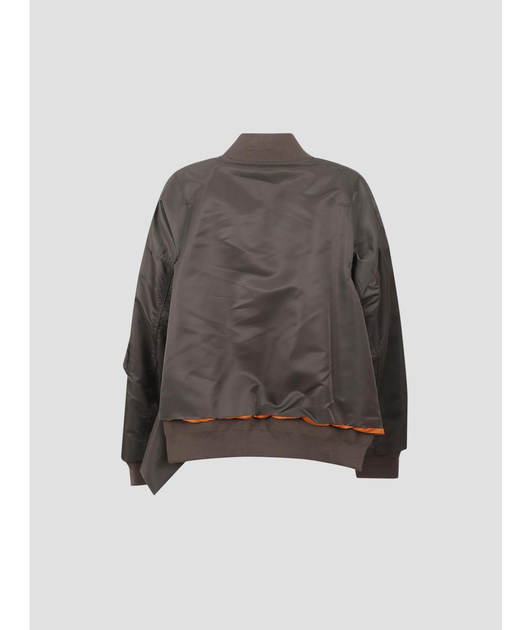 SACAI Хаки синтетическая куртка, фото 2