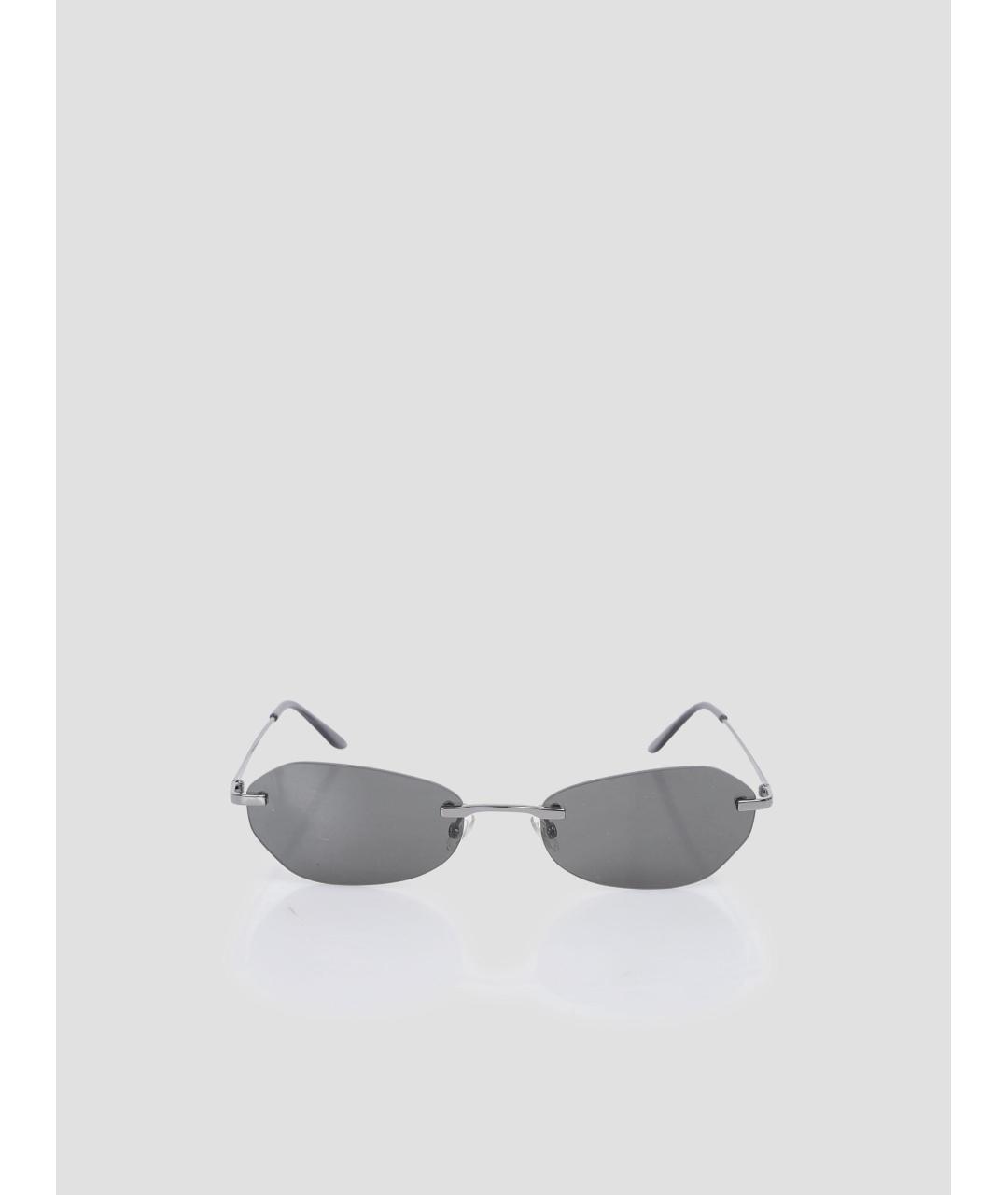 OUR LEGACY Черные металлические солнцезащитные очки, фото 2