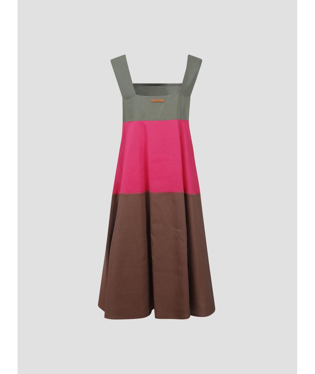 MARNI Мульти повседневное платье, фото 2