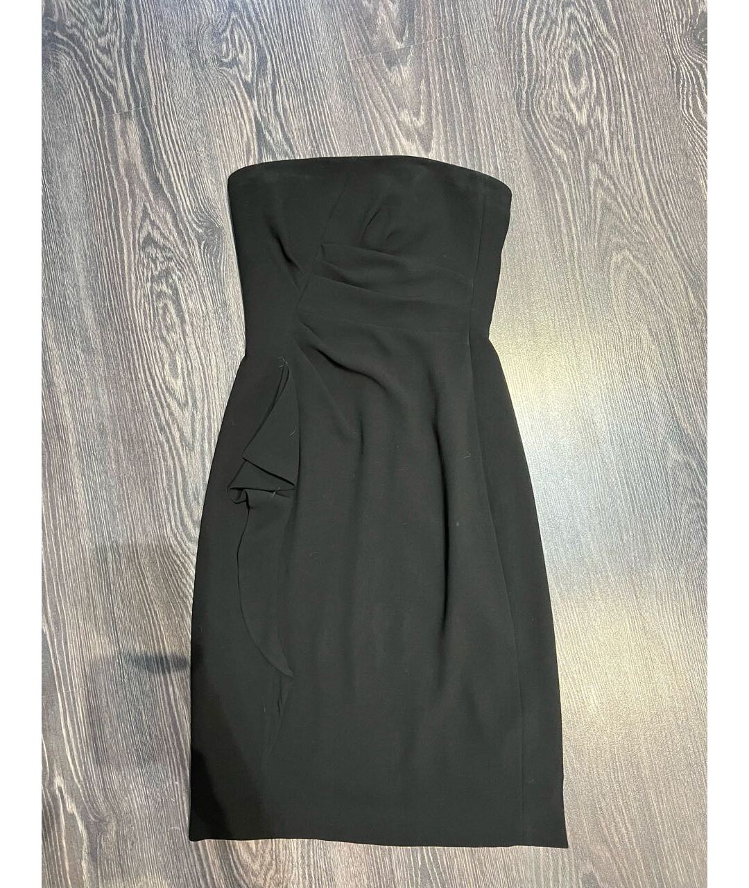 HUGO BOSS Черное полиэстеровое коктейльное платье, фото 6