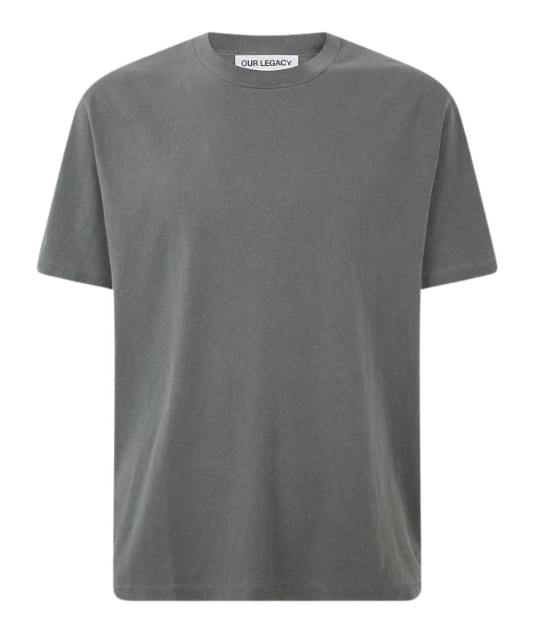 OUR LEGACY Хлопковая футболка, фото 1