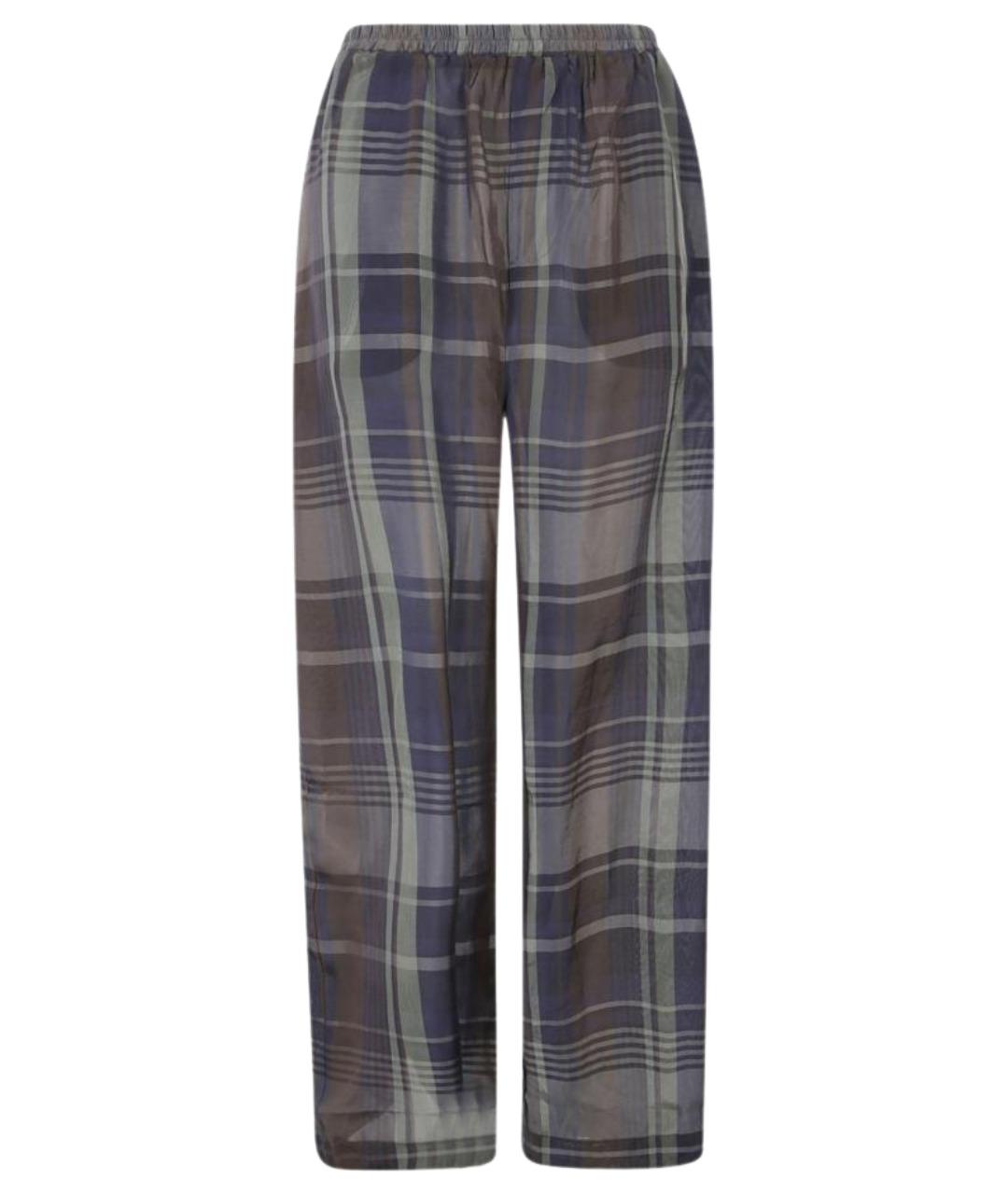 THE FRANKIE SHOP Мульти полиэстеровые прямые брюки, фото 1