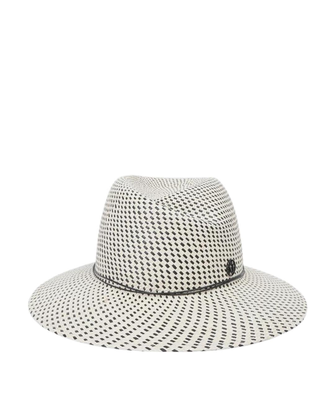 MAISON MICHEL Бежевая шляпа, фото 1