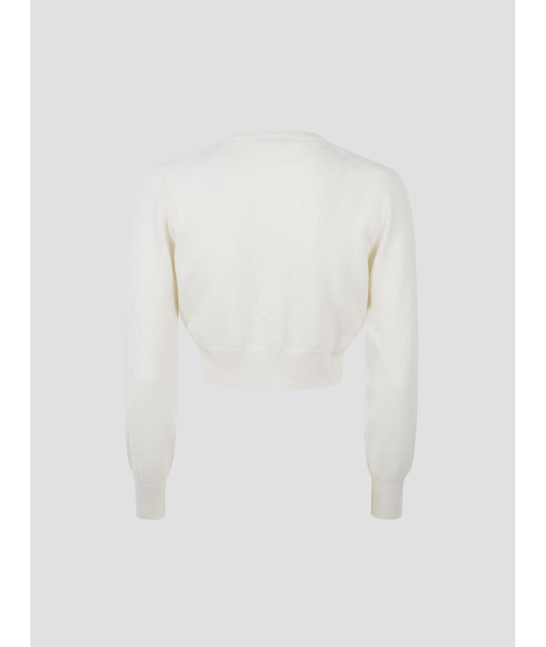 VIVETTA Белый кашемировый кардиган, фото 2