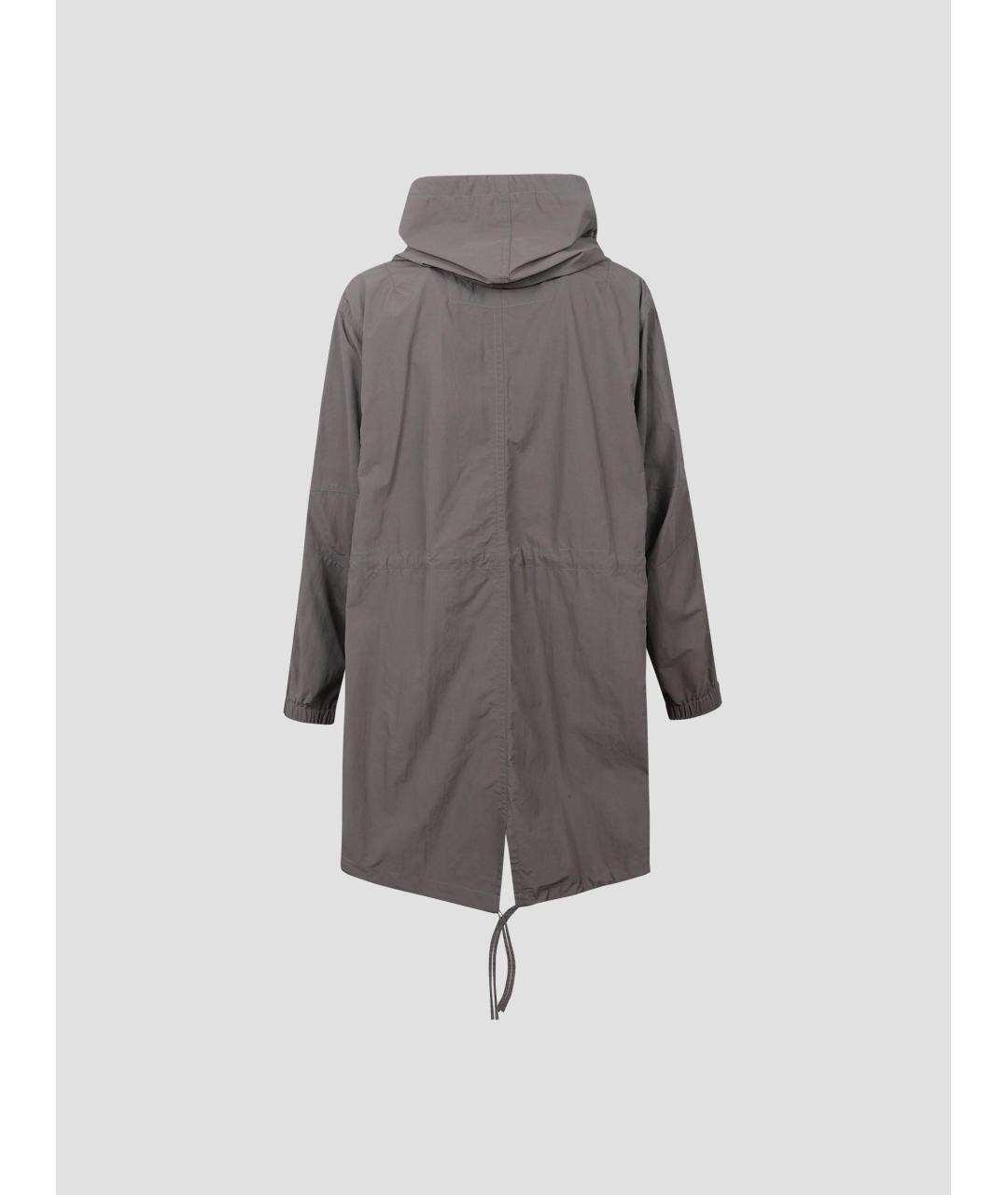 DRIES VAN NOTEN Хаки полиамидовая парка, фото 2