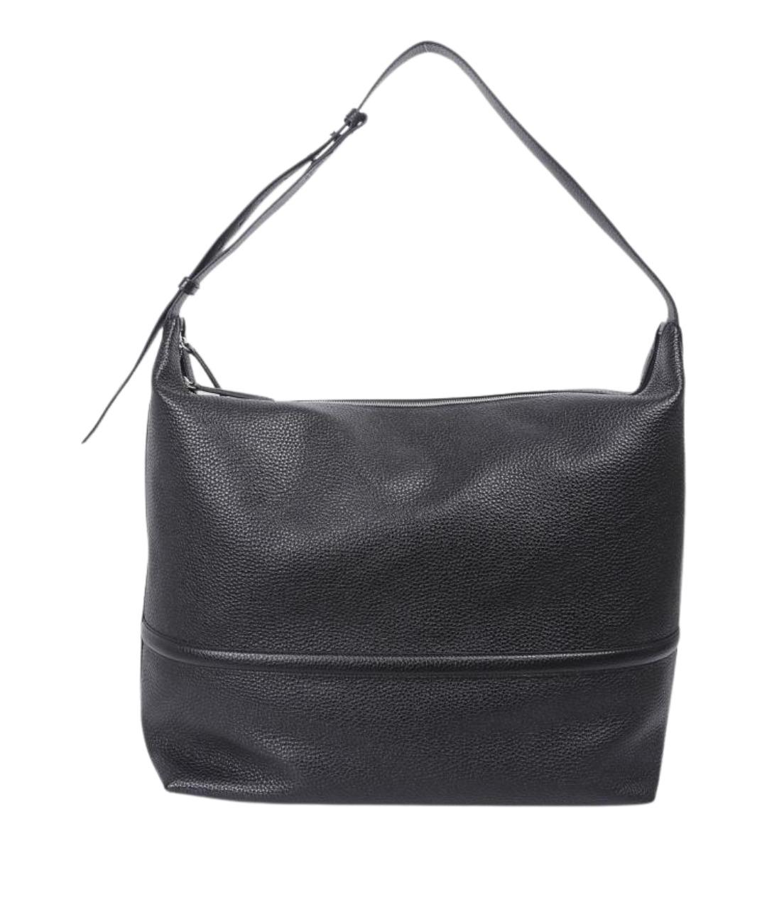 DRIES VAN NOTEN Черная кожаная сумка на плечо, фото 1