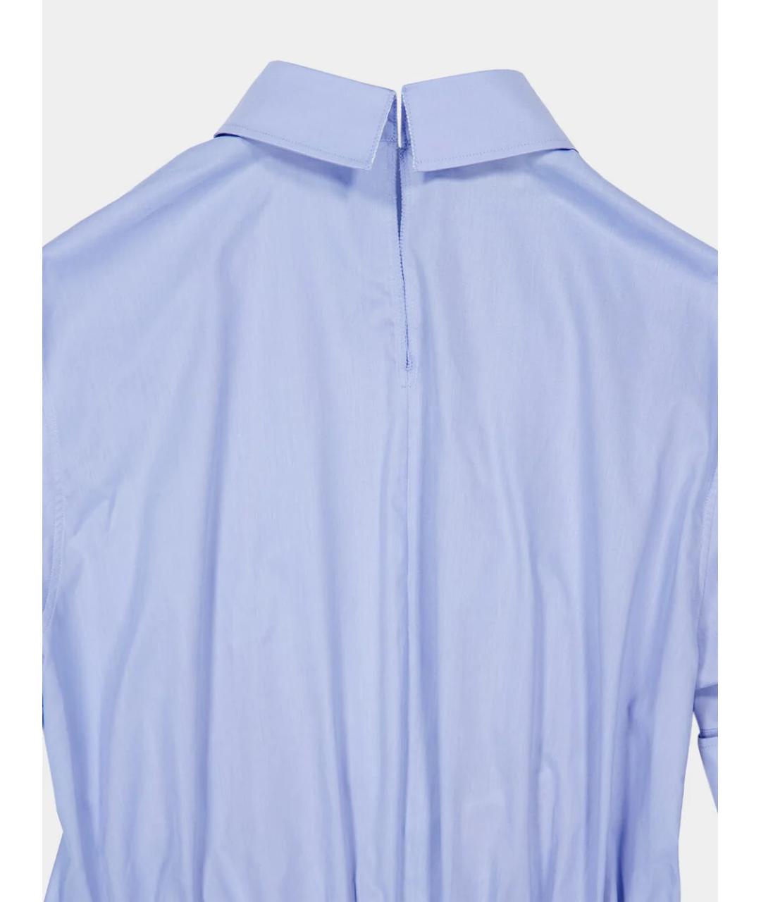 MARNI Голубая хлопковая рубашка, фото 4