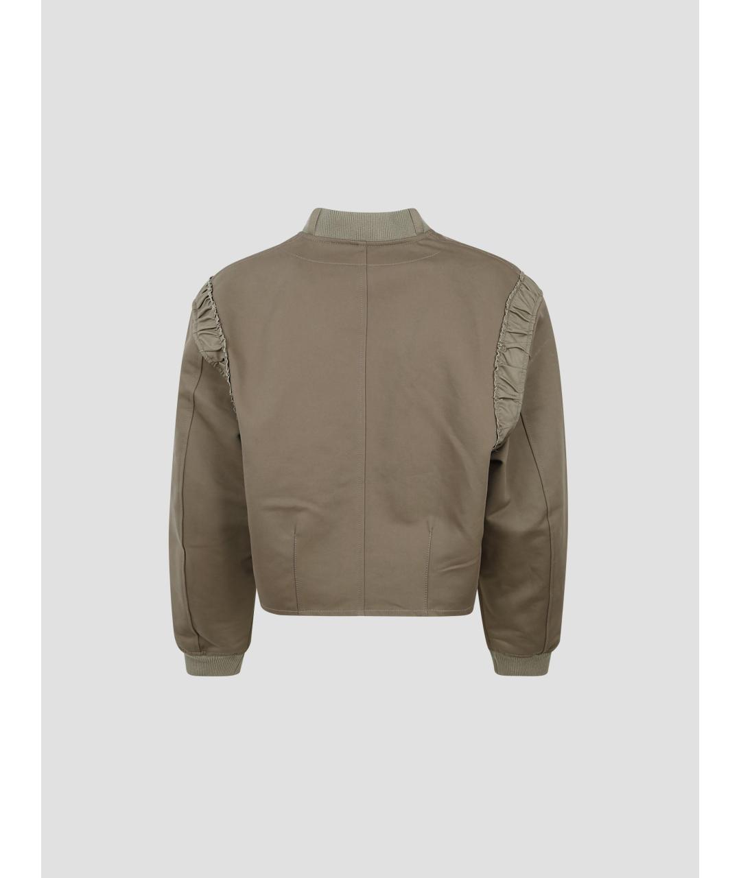 OUR LEGACY Зеленая хлопковая куртка, фото 2