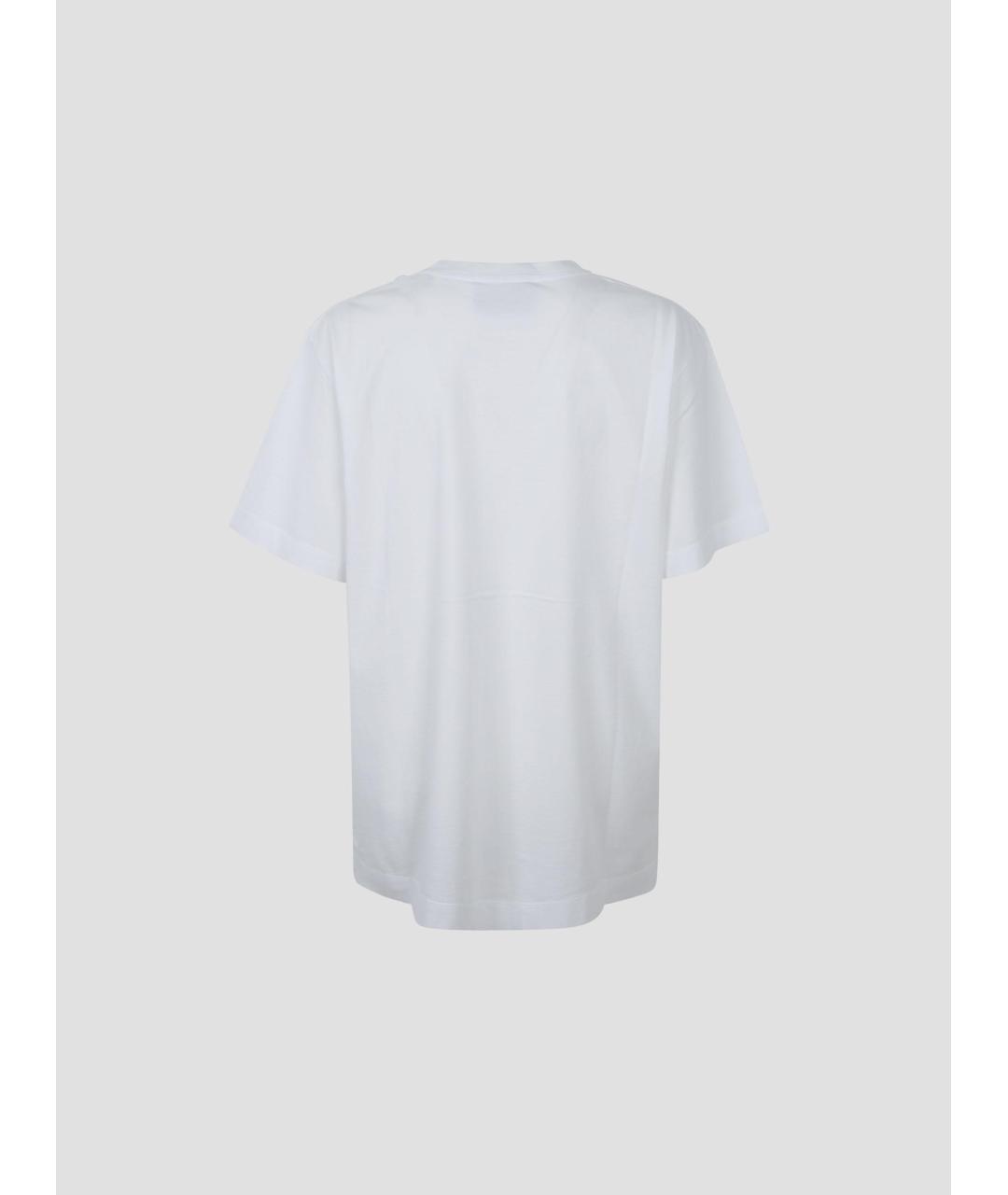 SIMONE ROCHA Белая хлопковая футболка, фото 2