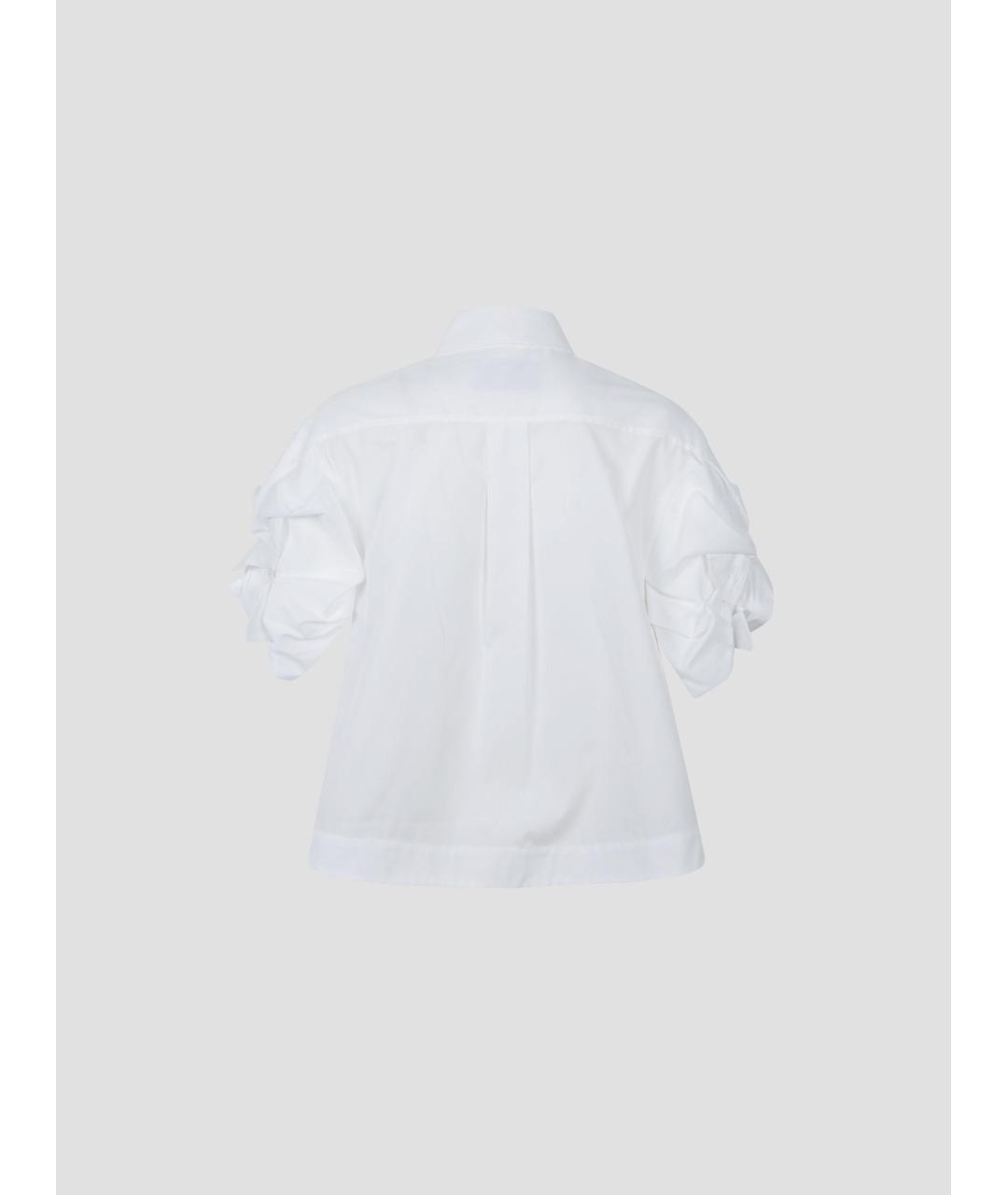 SIMONE ROCHA Белая хлопковая рубашка, фото 2