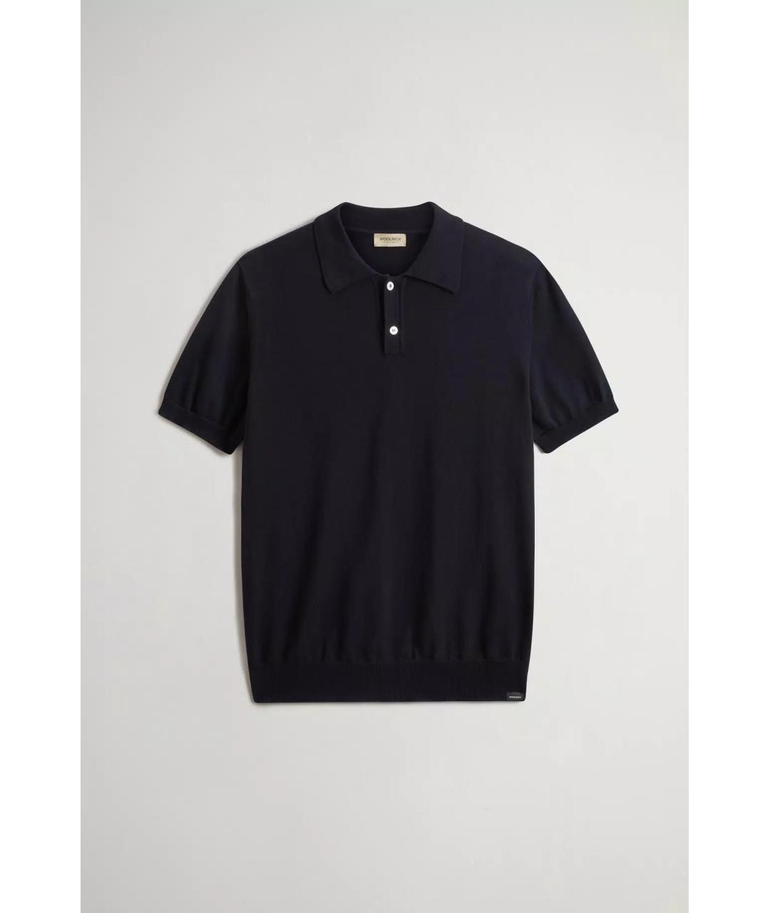 WOOLRICH Синяя хлопковая футболка, фото 3