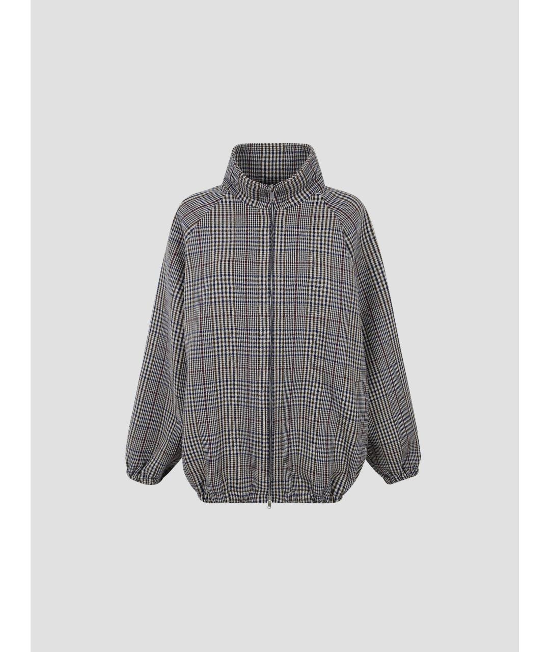 THE FRANKIE SHOP Мульти шерстяная куртка, фото 4