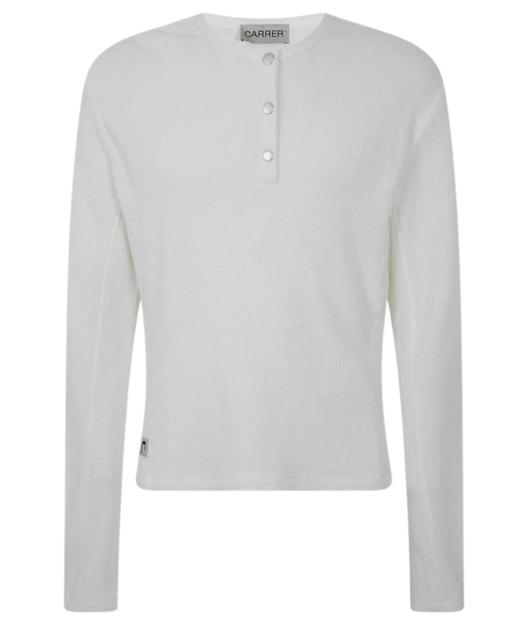CARRERA Y CARRERA Белый хлопковый джемпер / свитер, фото 1