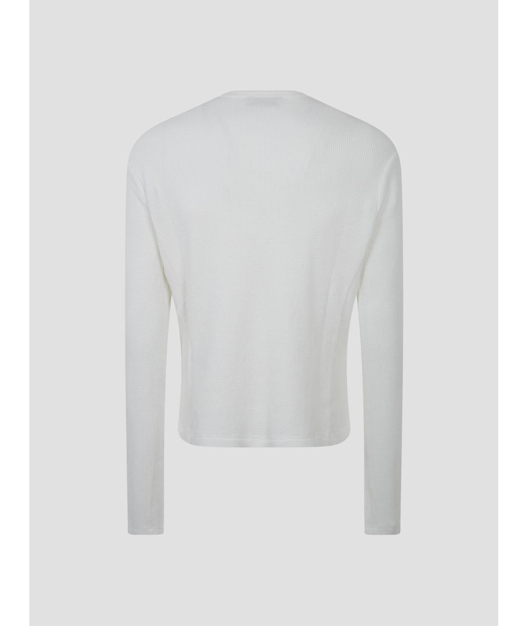 CARRERA Y CARRERA Белый хлопковый джемпер / свитер, фото 2