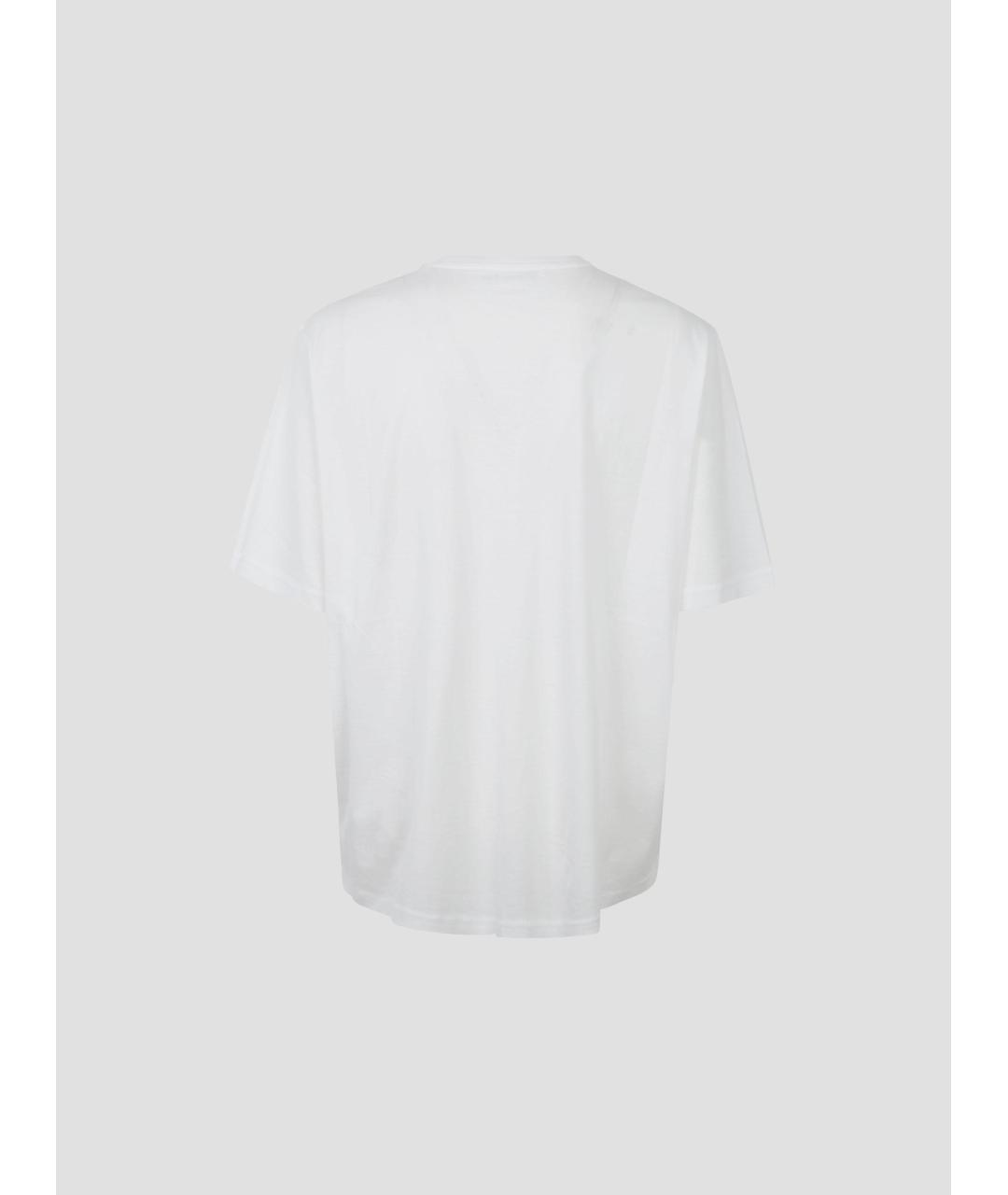 THE FRANKIE SHOP Белая хлопковая футболка, фото 2