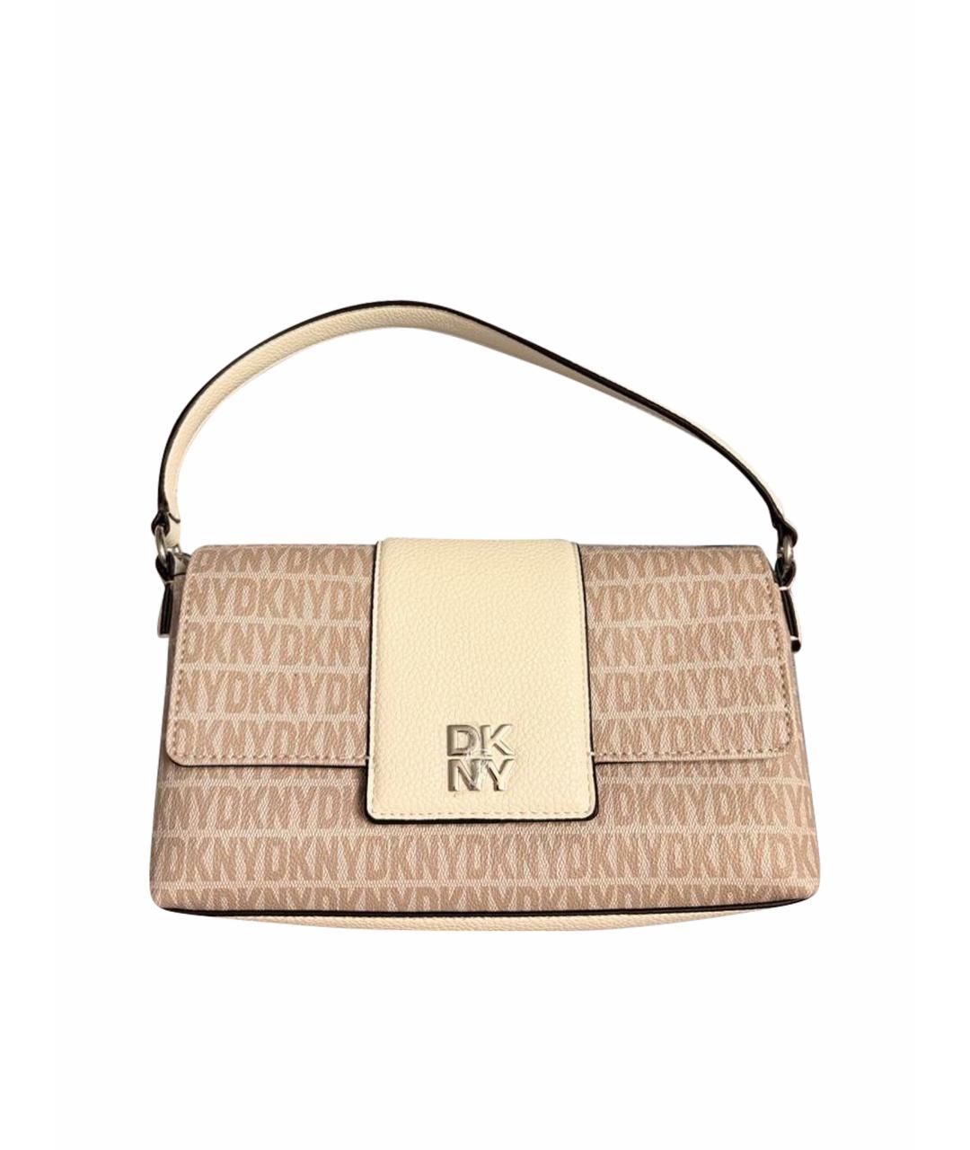 DKNY Бежевая сумка через плечо, фото 1