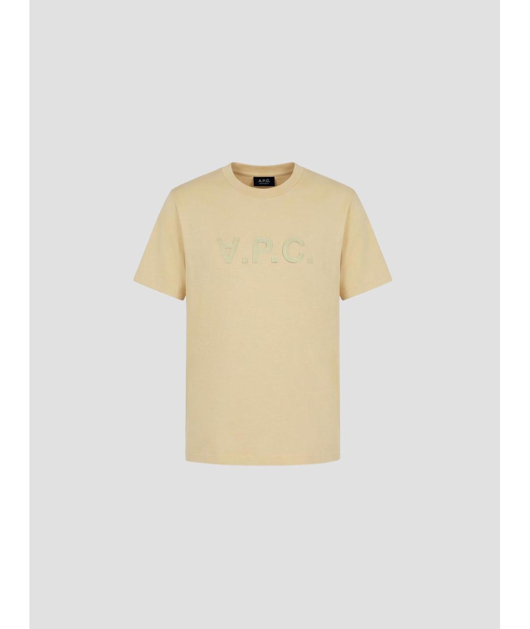 A.P.C. Хлопковая футболка, фото 4