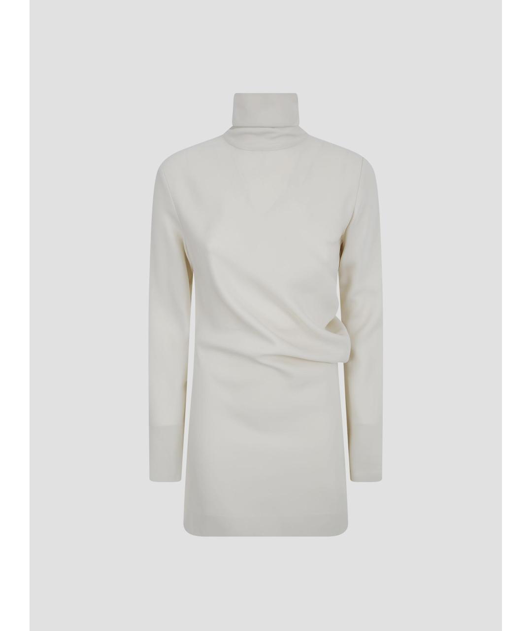 TOTEME Бежевая вискозная блузы, фото 4