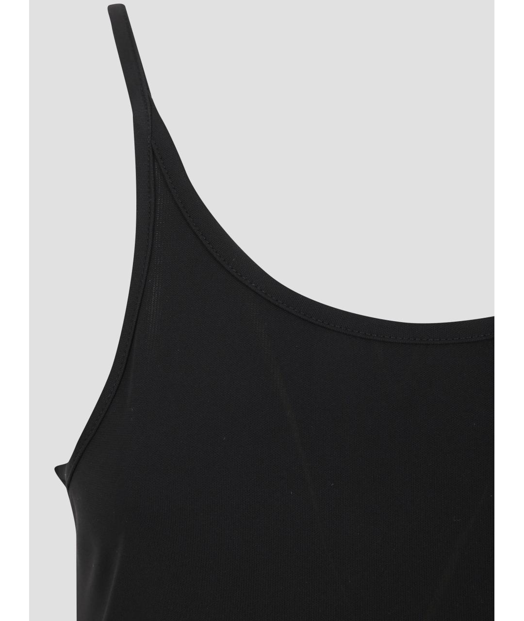 TOTEME Черная вискозная майка, фото 3