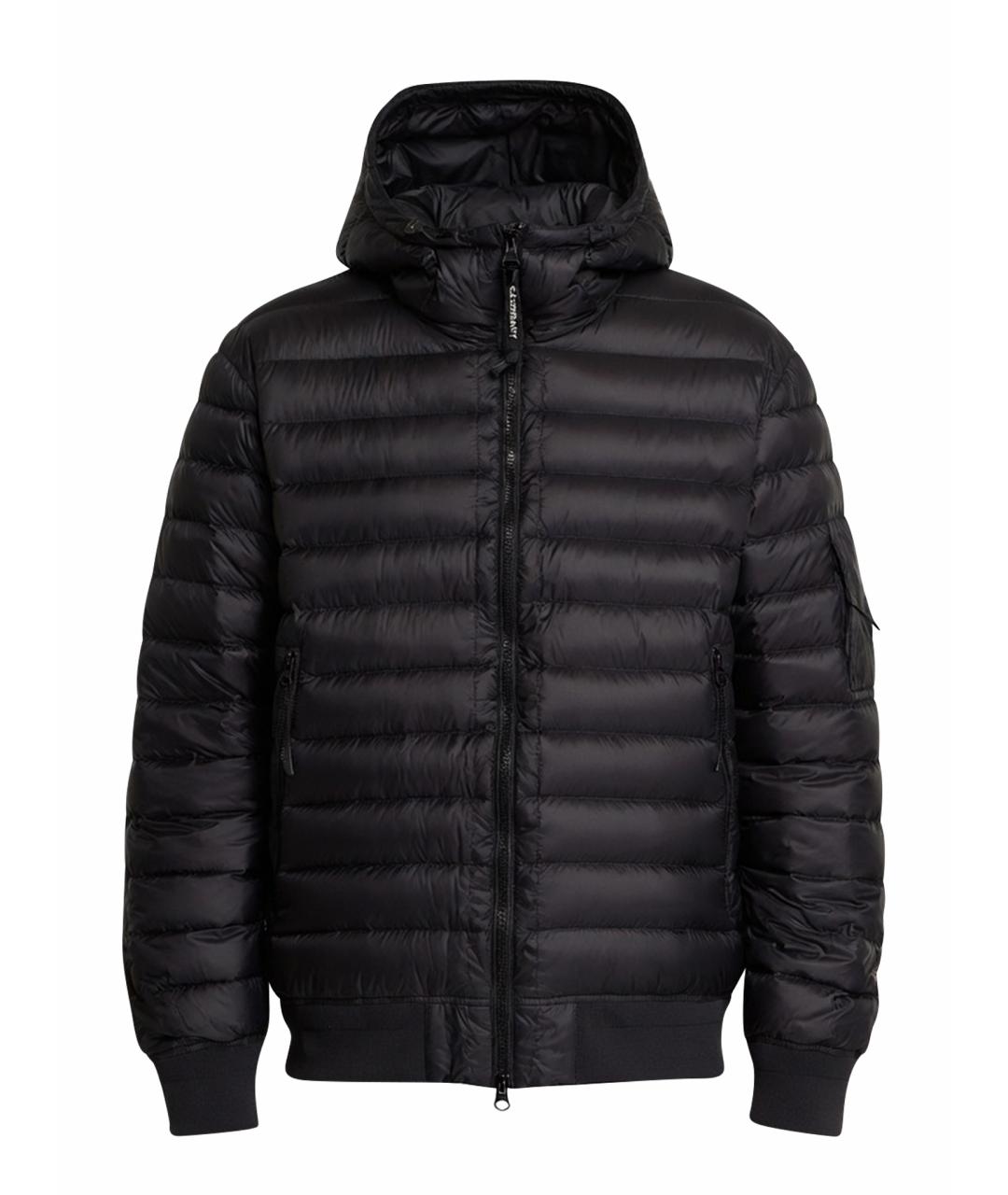 CP COMPANY Черная полиэстеровая куртка, фото 1