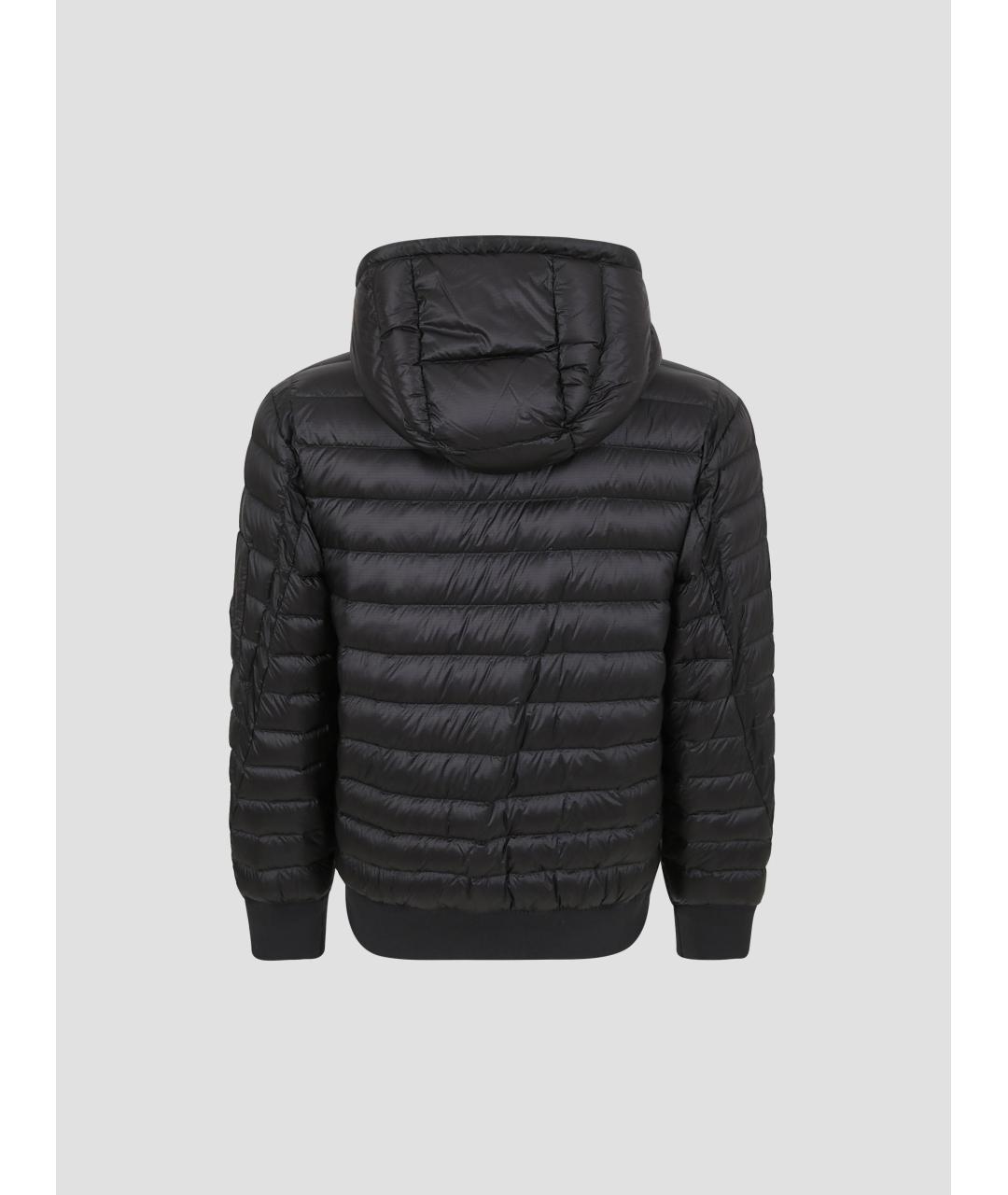 CP COMPANY Черная полиэстеровая куртка, фото 3