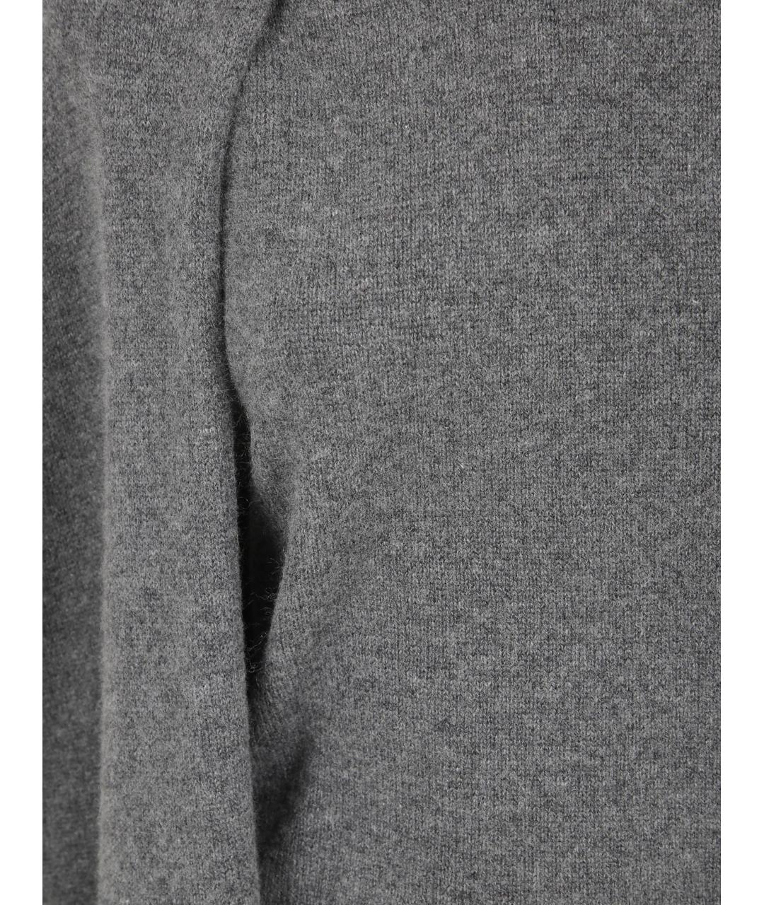 TOTEME Серый кашемировый джемпер / свитер, фото 3