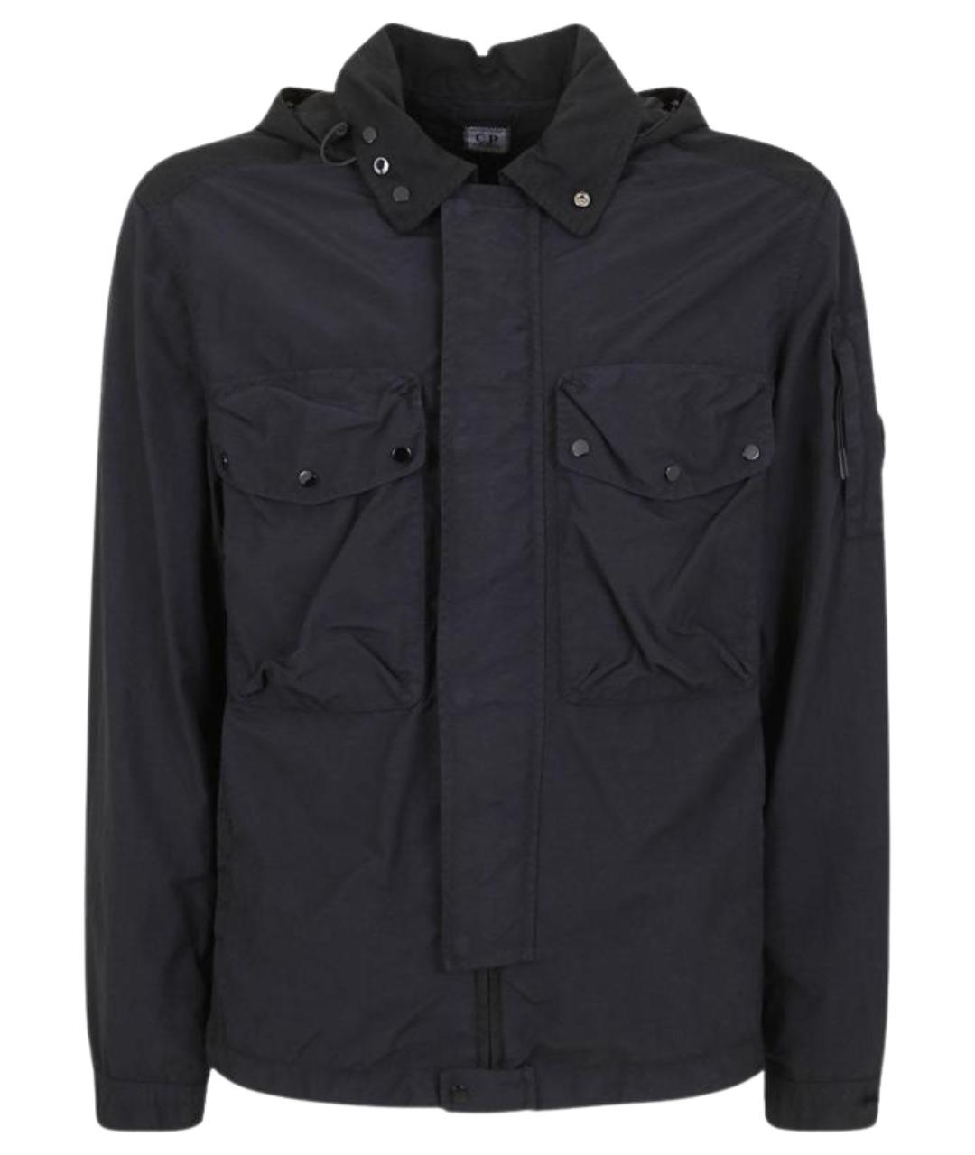 CP COMPANY Черная полиамидовая куртка, фото 1