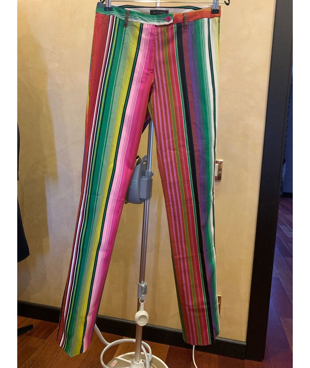 ETRO Мульти прямые брюки, фото 5