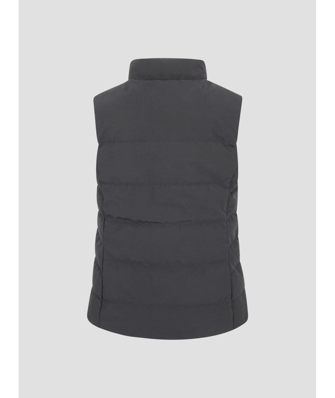 CANADA GOOSE Черный полиэстеровый жилет, фото 2