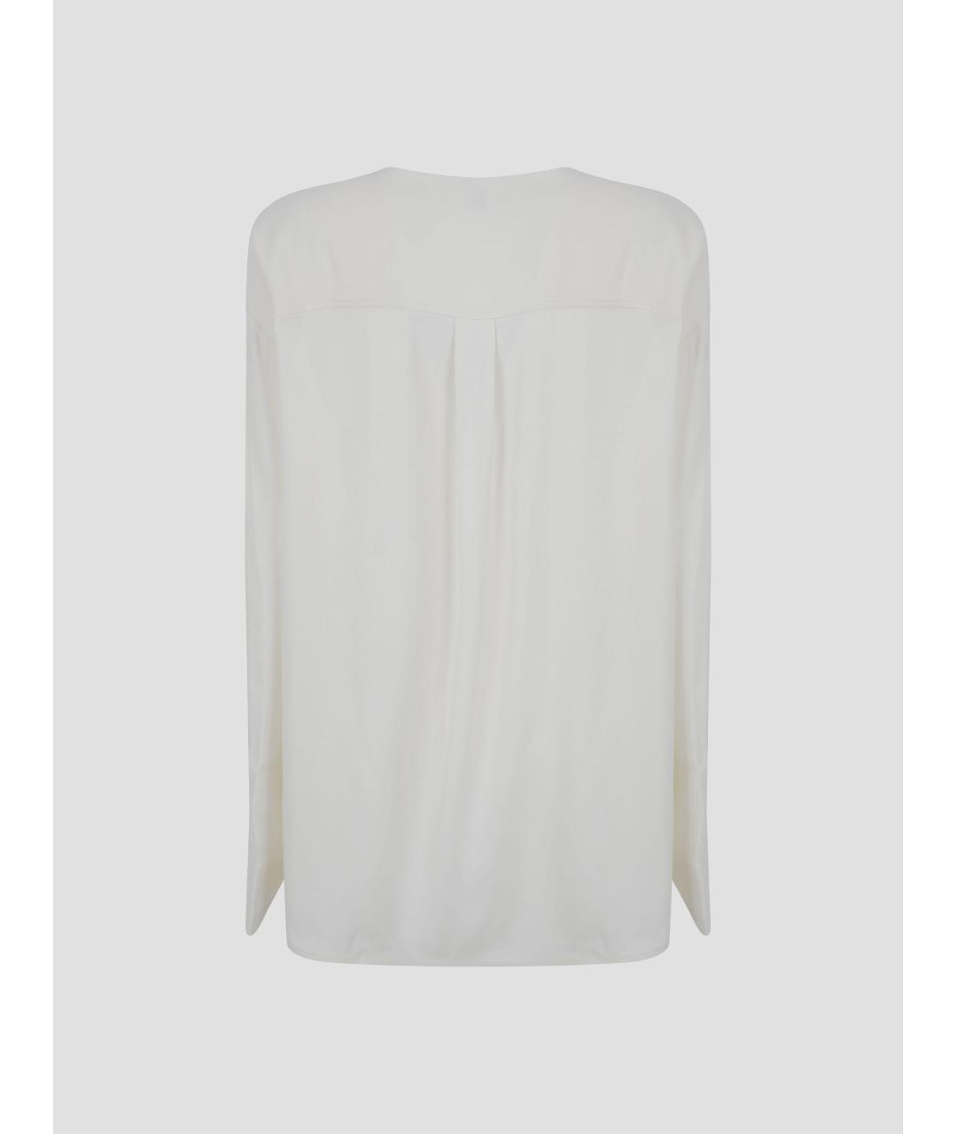 TOTEME Белая вискозная рубашка, фото 2