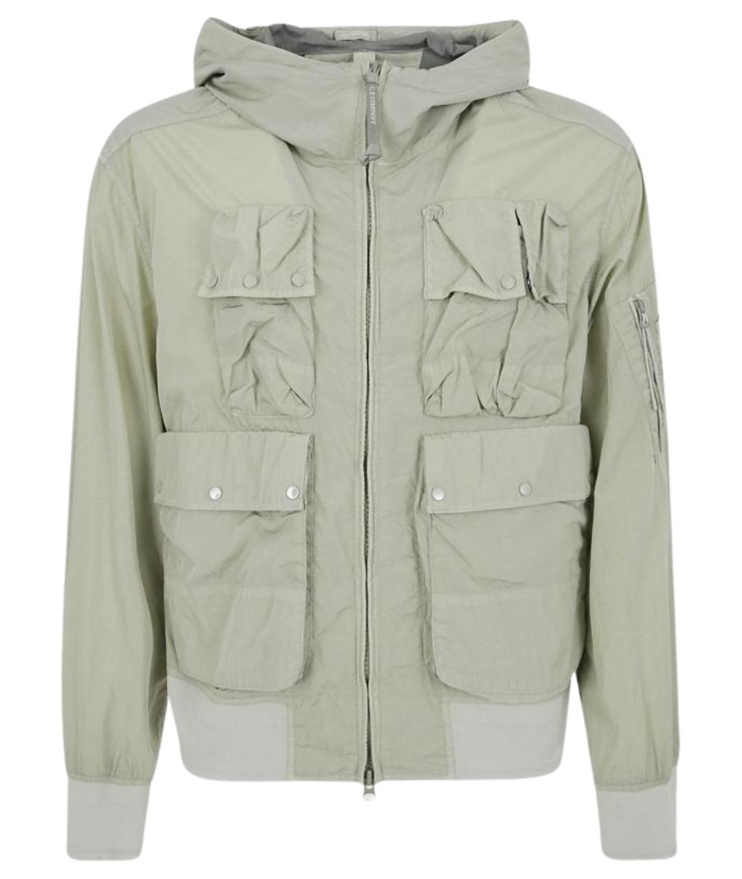 CP COMPANY Зеленая полиамидовая куртка, фото 1