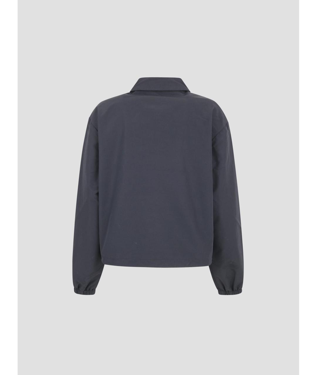 CANADA GOOSE Черная хлопковая куртка, фото 2