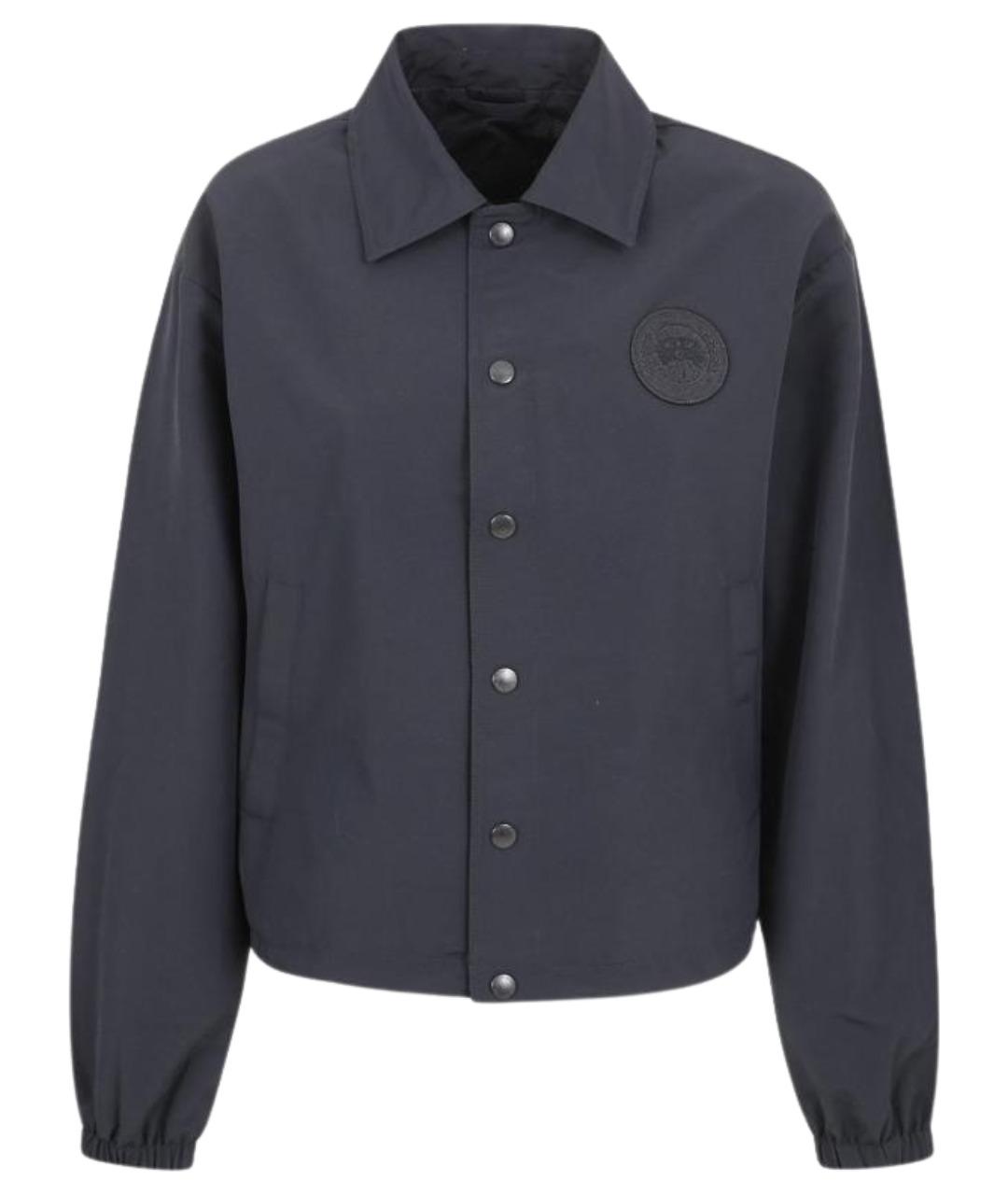 CANADA GOOSE Черная хлопковая куртка, фото 1