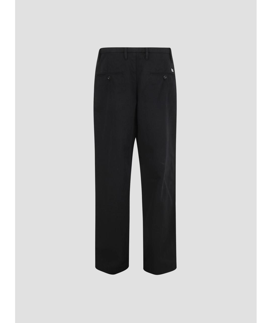 CP COMPANY Черные хлопковые повседневные брюки, фото 2