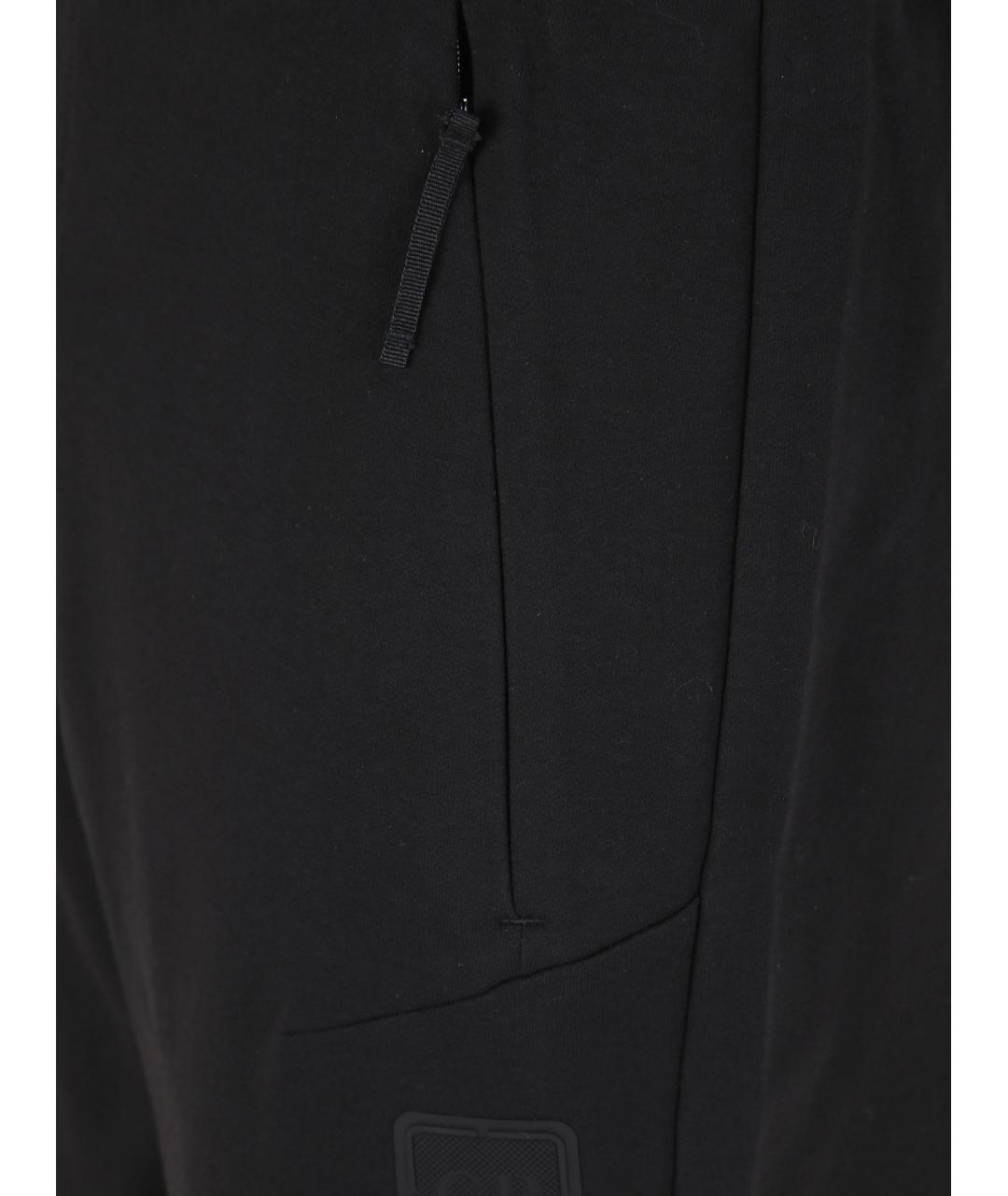 CP COMPANY Черные хлопковые повседневные брюки, фото 3