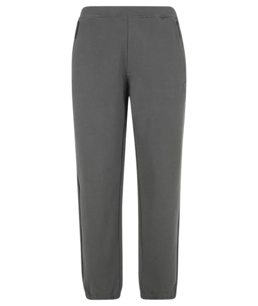 CP COMPANY Серые хлопковые повседневные брюки, фото 1