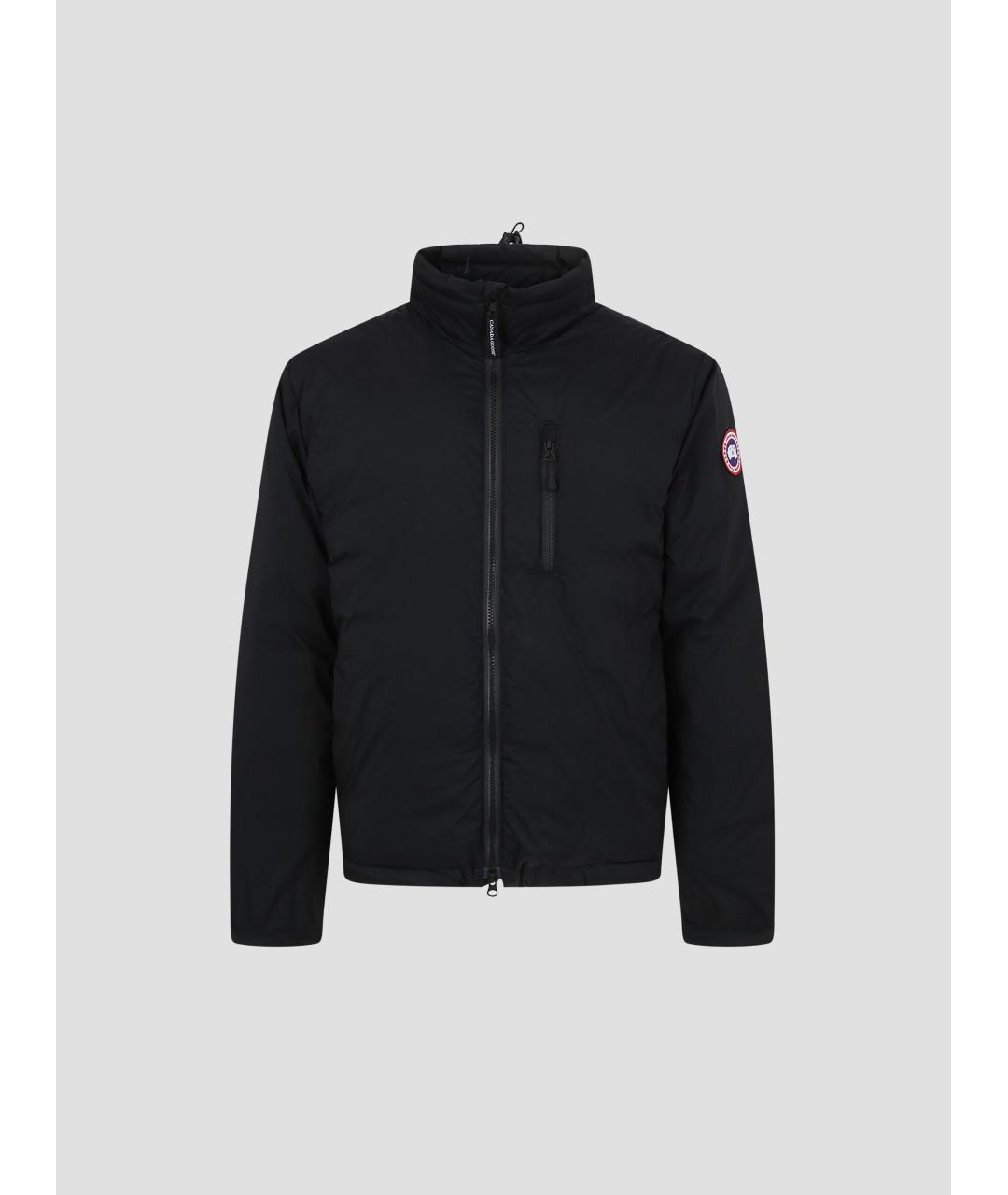 CANADA GOOSE Черная полиамидовая куртка, фото 4