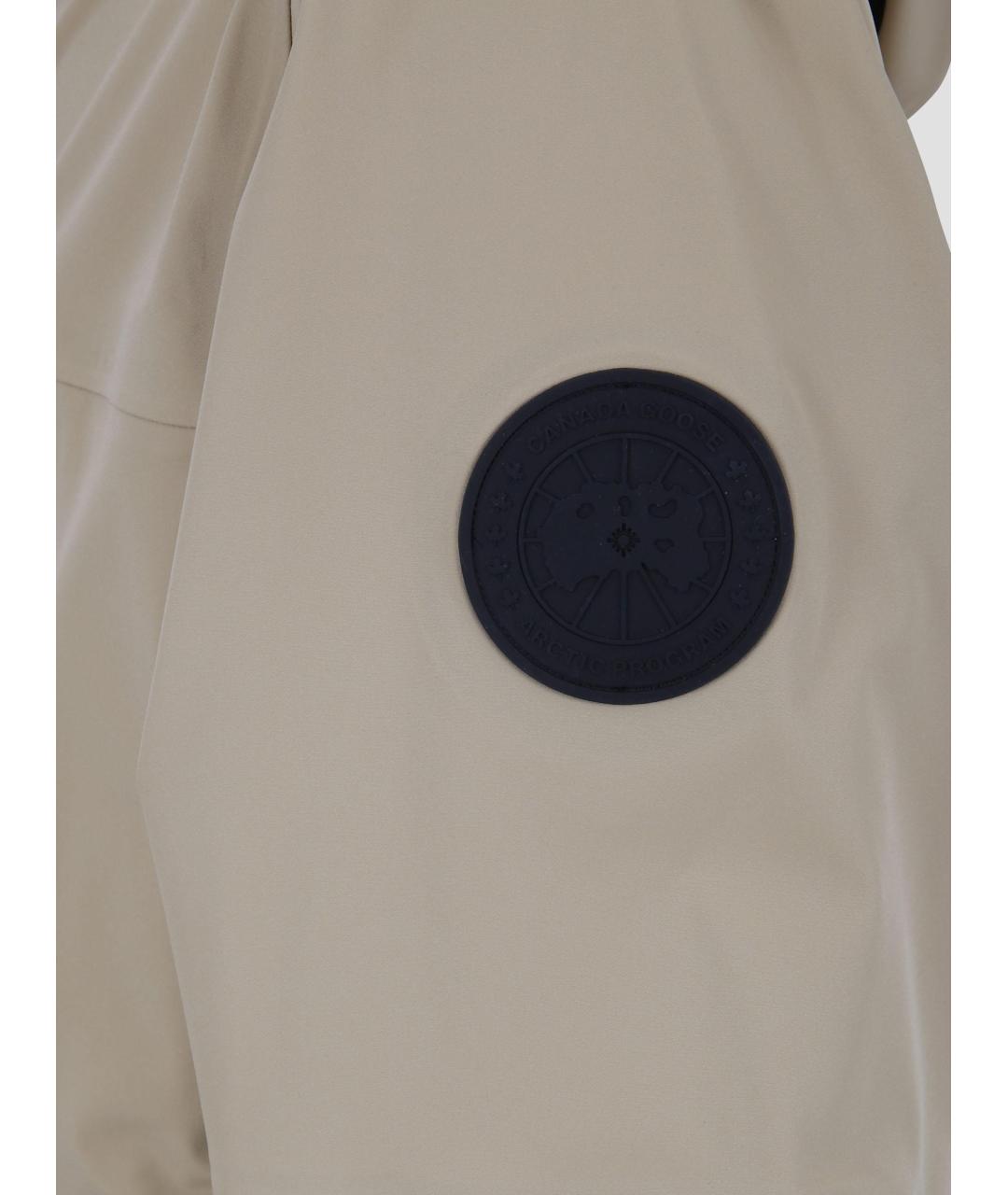 CANADA GOOSE Бежевая куртка, фото 3