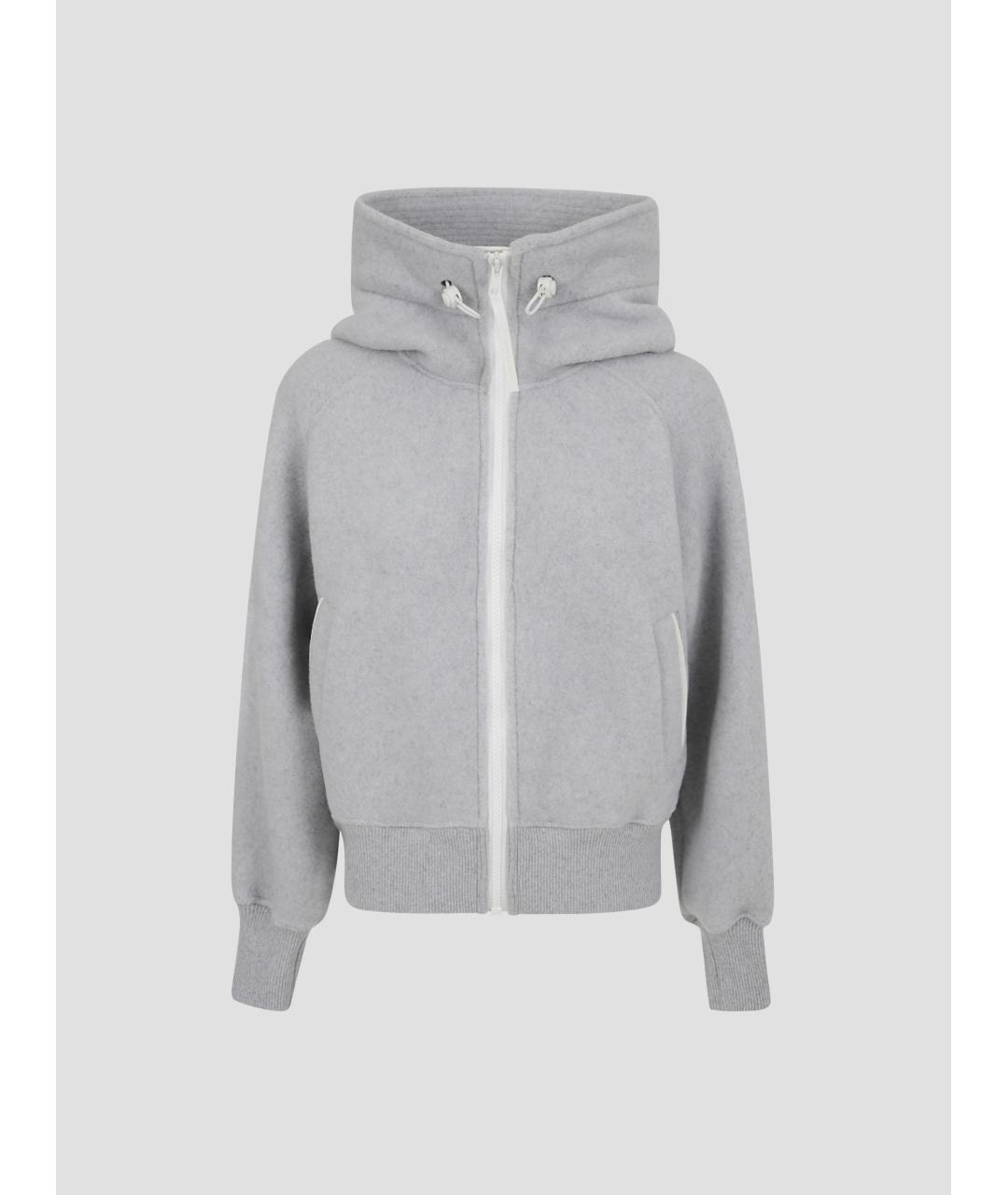 CANADA GOOSE Серая шерстяная куртка, фото 4