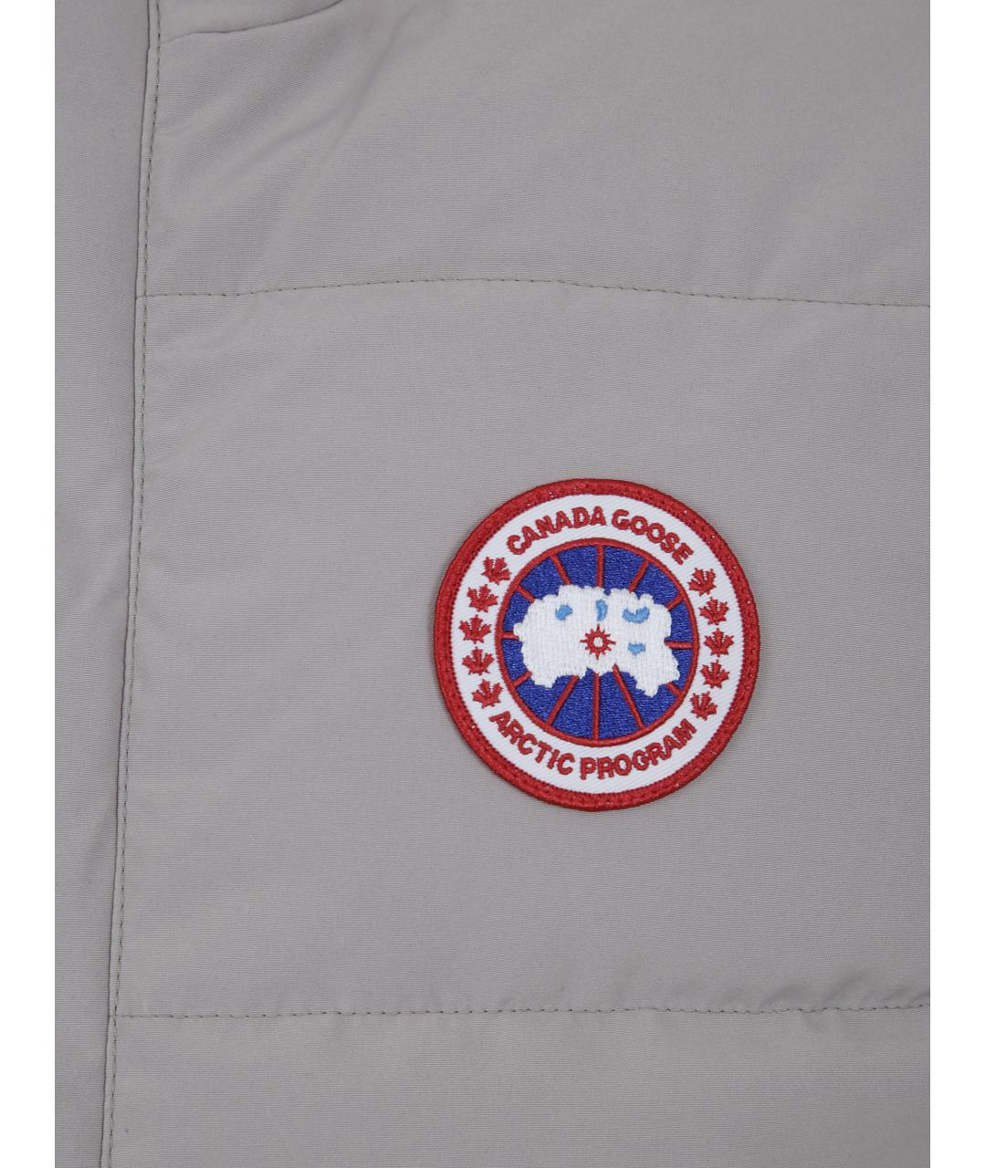 CANADA GOOSE Бежевый жилет, фото 3