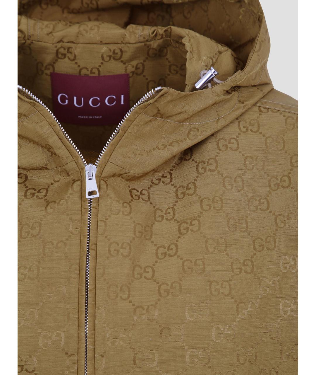 GUCCI Коричневая куртка, фото 3