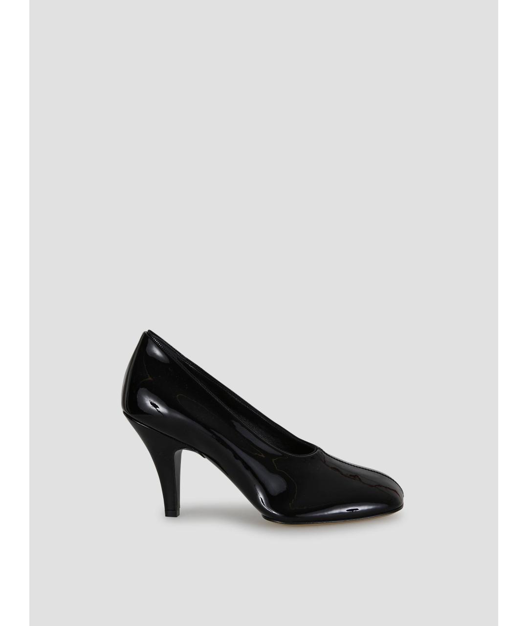 PHOEBE PHILO Черные туфли из лакированной кожи, фото 4